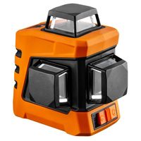 LASER PŁASZCZYZNOWY 15M 3D 360 CZERWONY - T N75-103