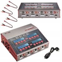 Ładowarka WIELOFUNKCYJNA do akumulatorów MODELARSKA 240W 4 wyjścia Reely