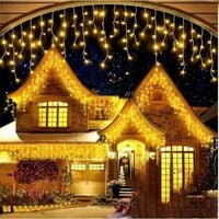 SOPLE 300LED kurtyna lampki na zewnątrz z FLASH 10M DODATKOWE GNIAZDO