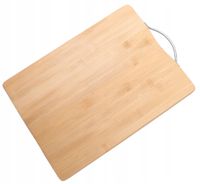 DESKA KUCHENNA Do Krojenia 21,5x31,5cm BAMBUSOWA Z Uchwytem A1831