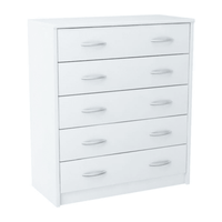 Szafka na buty, 5 półek, Classic, 74x35x85 cm, biel, mat | TYLETEGOTU