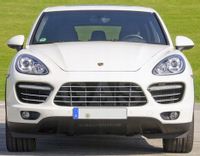 Porsche Cayenne Turbo-Chromowane Listwy Chrome Grill Atrapy Zderzaka Tuning