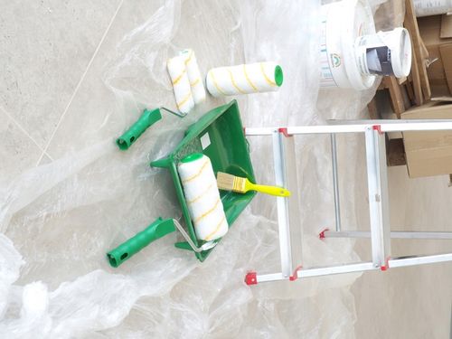 ZESTAW MALARSKI WAŁEK PĘDZEL KUWETA ŚCIANY SUFITY na Arena.pl