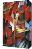 Obraz 30x50cm The Foxes, Marc Vintage do Salonu