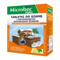 MICROBEC TABLETKI BAKTERIE DO SZAMBA OCZYSZCZALNI CYTRYNOWE 16 SZT.