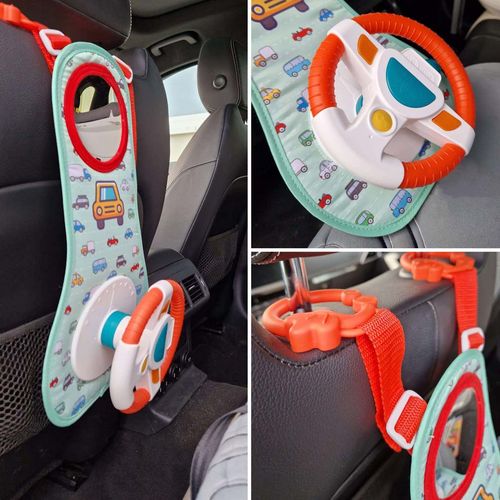 DLA DZIECI KIEROWNICA DO SAMOCHODU INTERAKTYWNA Z DŹWIĘKIEM na Arena.pl