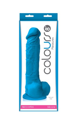 dildo-colours pleasures 8inch blue na Arena.pl