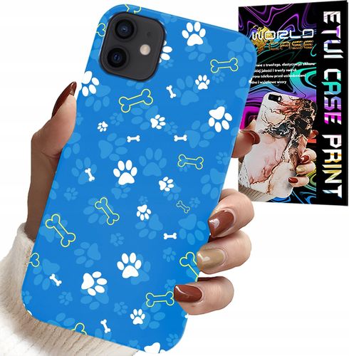 ETUI DO IPHONE 13 MINI - ŁAPKI KOŚCI PIES PATROL WZORY DLA DZIECI na Arena.pl