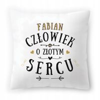 Poduszka Dla Fabiana Na Urodziny Imieniny Prezent Z Nadrukiem Ze Zdjęciem
