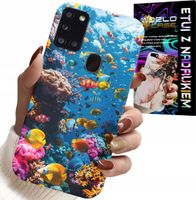 ETUI DO SAMSUNG GALAXY A21s - RAFA KOLOROWE RYBKI PODWODNY ŚWIAT RYBEK
