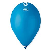 Balony pastelowe niebieski #010, 30 cm 100 szt.