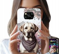 ETUI DO XIAOMI POCO X3 - PIESEK PIESKI HUSKY PSIE WZORY + SZKŁO