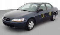 Honda Accord 1998-2012 - Listwy chrom boczne drzwi chromowane ochronne