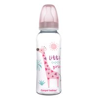 Canpol babies lekka butelka wąska 250ml 12m+ AFRICA - Żyrafa