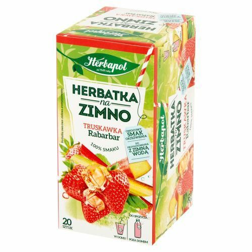 HERBAPOL Na Zimno Truskawka Rabarbar 20tb zdjęcie 1
