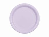 Talerzyki papierowe Basic fioletowe, 23 cm 6 szt.