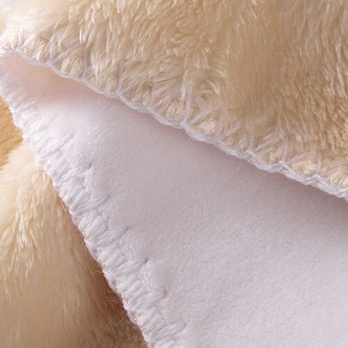 Kocyk z mikrofibry i polaru arktycznego do sublimacji - khaki 152 x 203 cm na Arena.pl