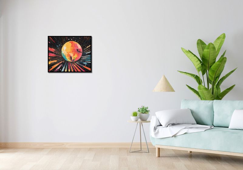 Plakat 60x50cm Disco Gra! zdjęcie 4