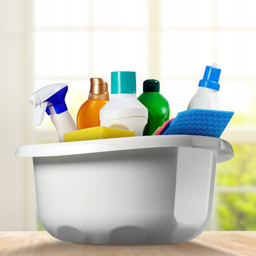 MISKA PLASTIKOWA NA PRANIE 30L DUŻA MIEDNICA OKRĄGŁA SOLIDNA SZARA na Arena.pl