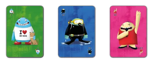 Prosta szybka gra karciana dla dzieci Paszczaki Zdobądź najwięcej stworków na Arena.pl