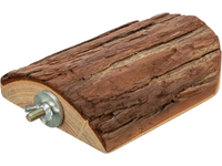 TRIXIE Półka drewniana przykręcana do klatki gryzoni ptaków papugi 15x10cm