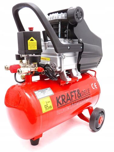 KOMPRESOR OLEJOWY SPRĘŻARKA 24L 230V 8BAR 205L/MIN na Arena.pl