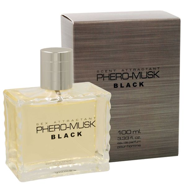 Perfumy Phero-Musk Black For Men, 100 Ml zdjęcie 1