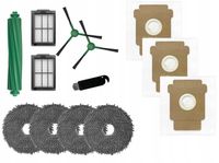 ZESTAW FILTRY SZCZOTKI MOPY WORKI do iRobot Roomba 405 Combo 505 Combo