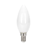 Mlecznobiała żarówka LED C35 E14 4W Aigostar energooszczędna do salonu