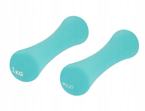 Hantle hantelki 8-shape 1 kg 2 szt 4fizjo na Arena.pl