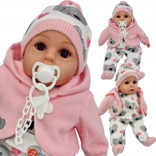 LALKA BOBAS MÓWI I ŚPIEWA POLSKI 45CM+SMOCZEK_67 na Arena.pl