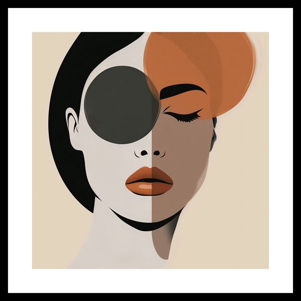 Plakat 30x30cm Dwie Strony Piękna zdjęcie 3