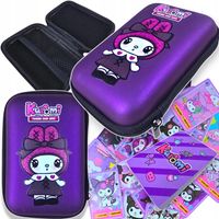 ETUI NA KARTY KUROMI + 45 KART KOLEKCJONERSKICH PUDEŁKO ETUI SANRIO