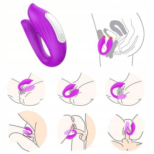 SSĄCY ŁECHTACZKĘ MASAŻER, WIBRATOR DLA PAR, Z APLIKACJĄ na Arena.pl