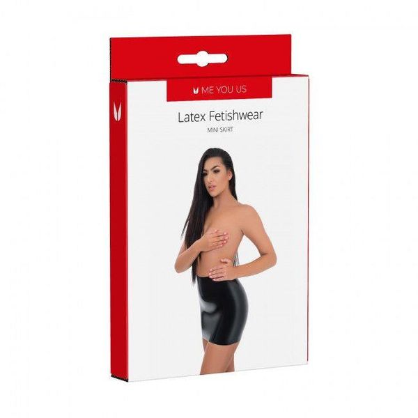 Me You Us Latex Mini Skirt Small zdjęcie 2