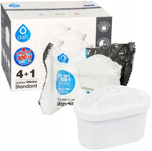 Filtr wkład filtrujący Dafi Unimax Standard Oryginalny do dzbanka 5 na Arena.pl