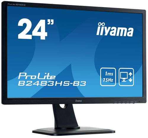 Monitor iiyama ProLite B2483HS-B3 24" FLICKER FREE LED na Arena.pl