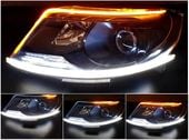 ŚWIATŁA DRL FLEX LED dzienne + kierunkowskaz, zewnętrzne