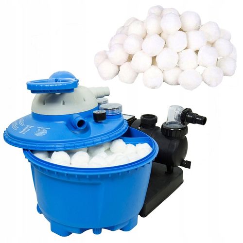 FILTER BALLS Kulki FILTRACYJNE filtrujące do BASENU pomp PIASKOWYCH 700g na Arena.pl