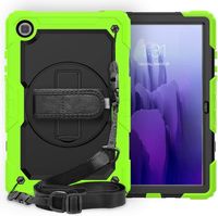 Etui do Galaxy Tab A7 10,4” z Podstawką i Paskiem na Ramię Zielone