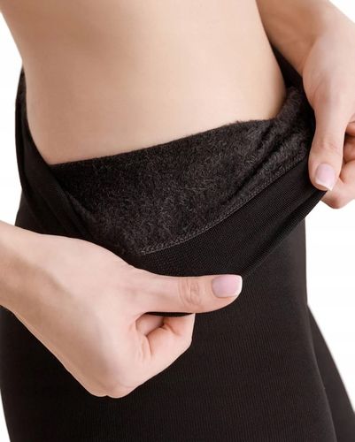 Rajstopy OCIEPLANE POLAROWE grube zimowe GABRIELLA ARCTIC 500DEN - 4/5 na Arena.pl