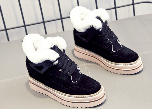 Buty  Damskie - PLATFORMA - Ocieplane na Arena.pl