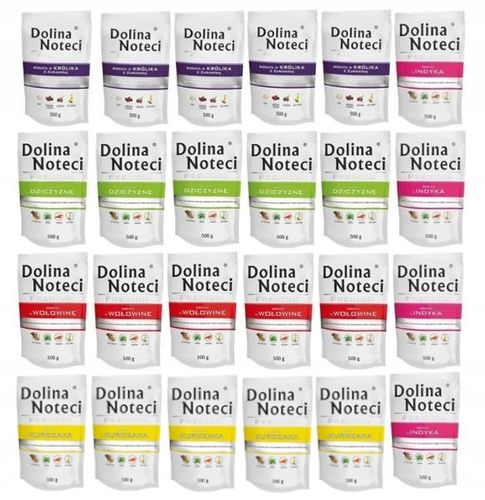 DOLINA NOTECI Saszetka dla Psa Mix 10x 500g na Arena.pl