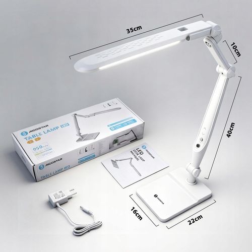 Lampka biurkowa Aigostar biały moc do 9 W na Arena.pl