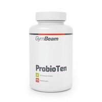PROBIOTYKI ŻYWE SZCZEPY JELITA TRAWIENIE STRES PREBIOTYKI - GymBeam 60 kaps