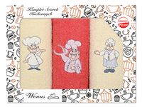 Zestaw Ręczników Kuchennych 3-Częściowy Wz-20077