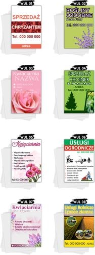 ulotki A6 reklamowe firmowe 100 szt różne wzory DREWNO OPAŁOWE na Arena.pl