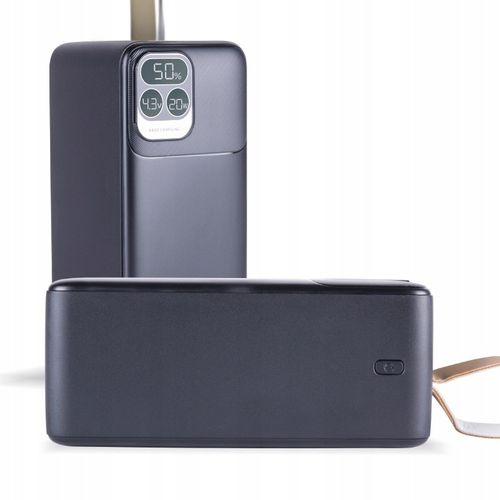 POWERBANK 50000 mAh, USB-C PD 22,5W SZYBKIE ŁADOWANIE QC POWER DELIVERY na Arena.pl