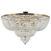 Żyrandol glamour Palace DIA890-CL-18-G kryształowy mosiądz