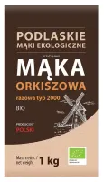 MĄka Orkiszowa Razowa TYP 2000 BIO 1 kg - BIO Life (mĄki Podlaskie)
